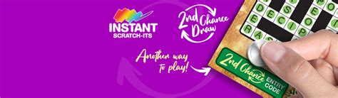 2nd chance scratchies winners|How do I enter the Instant Scratch.